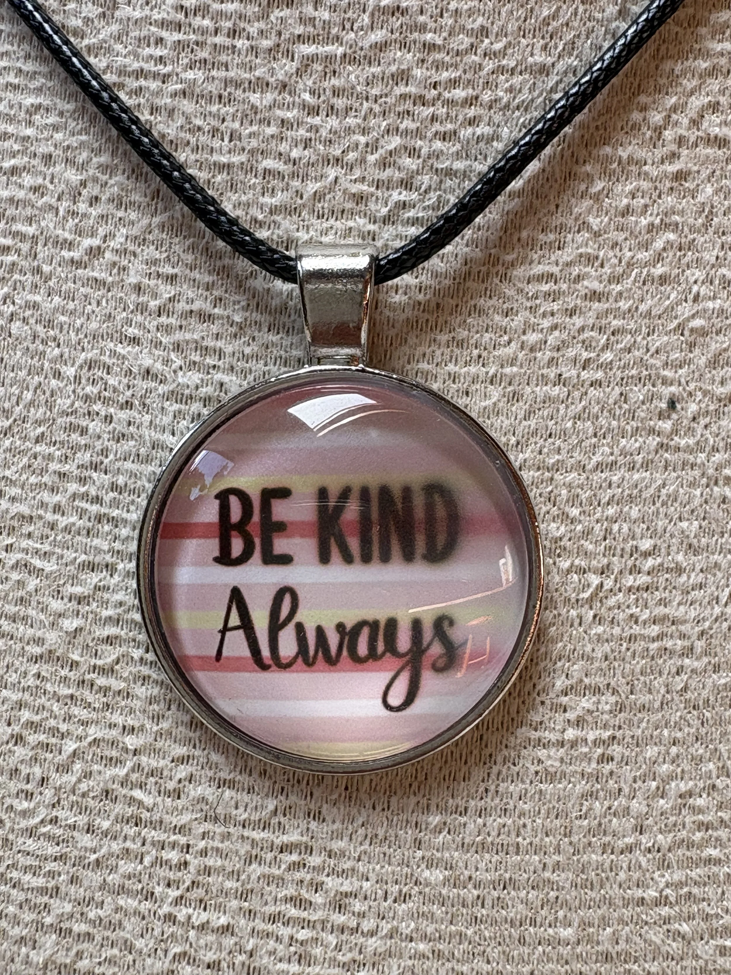 'Be Kind Always' Inspirational Necklace