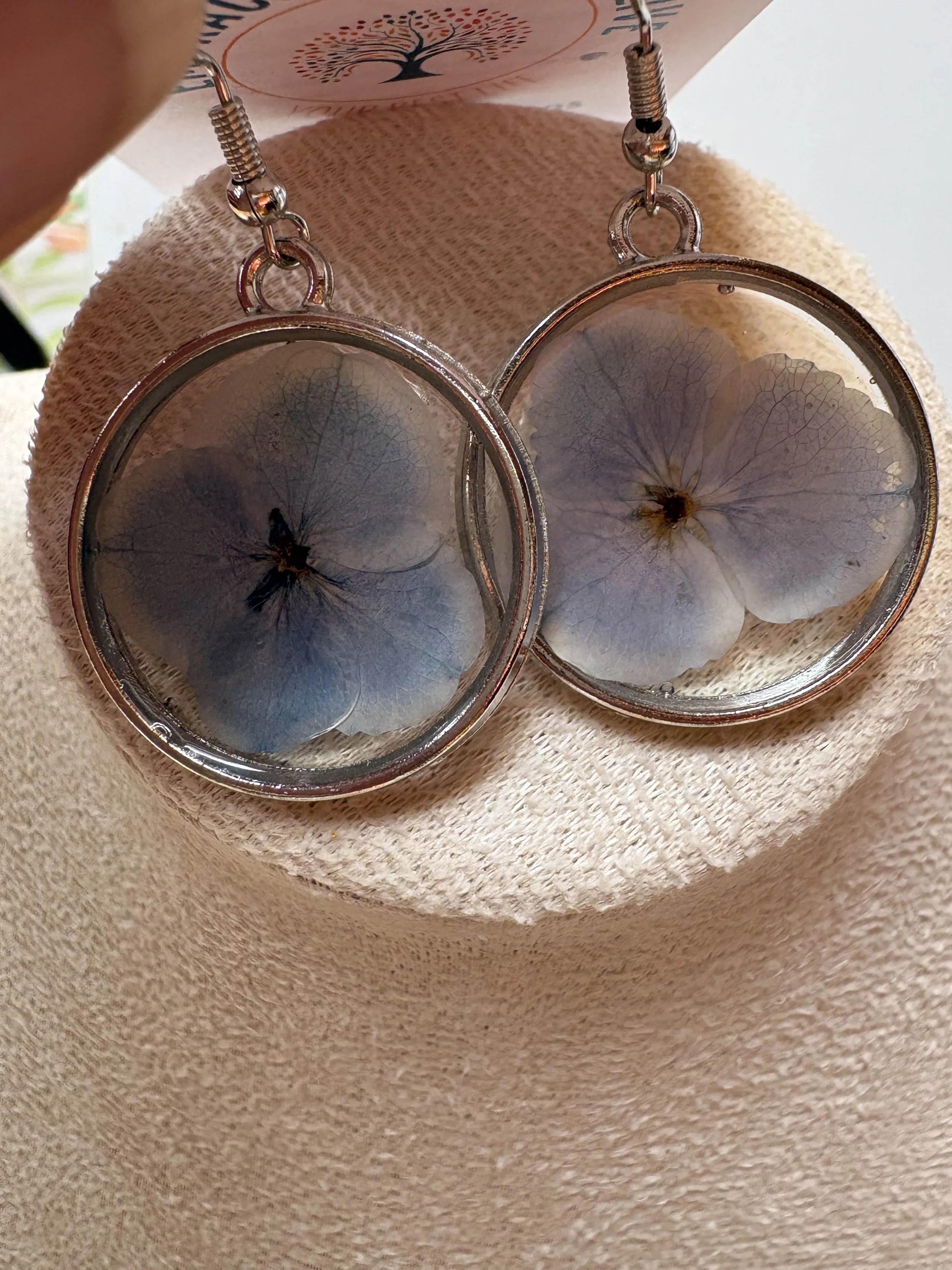 Eternal Blossom Resin Earrings