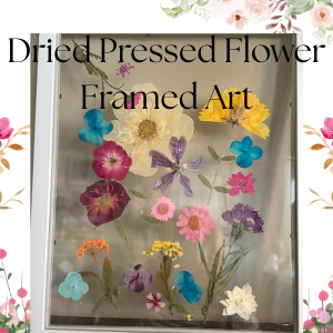 Pressed Flower Art April 10 3-4:30 pm