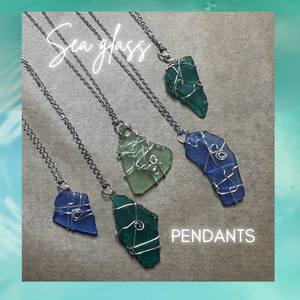 Sea Glass Pendants April 18 1-2:30 pm