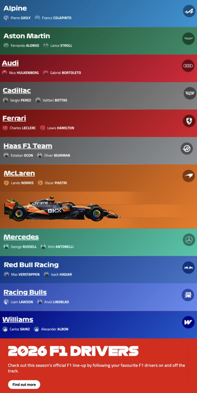 Sky F1 - Custom creative