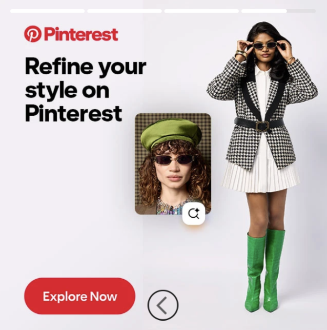 Pinterest - Stories