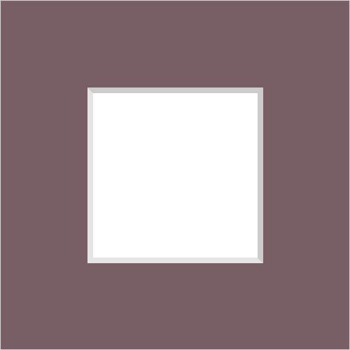 Example mat for custom framing