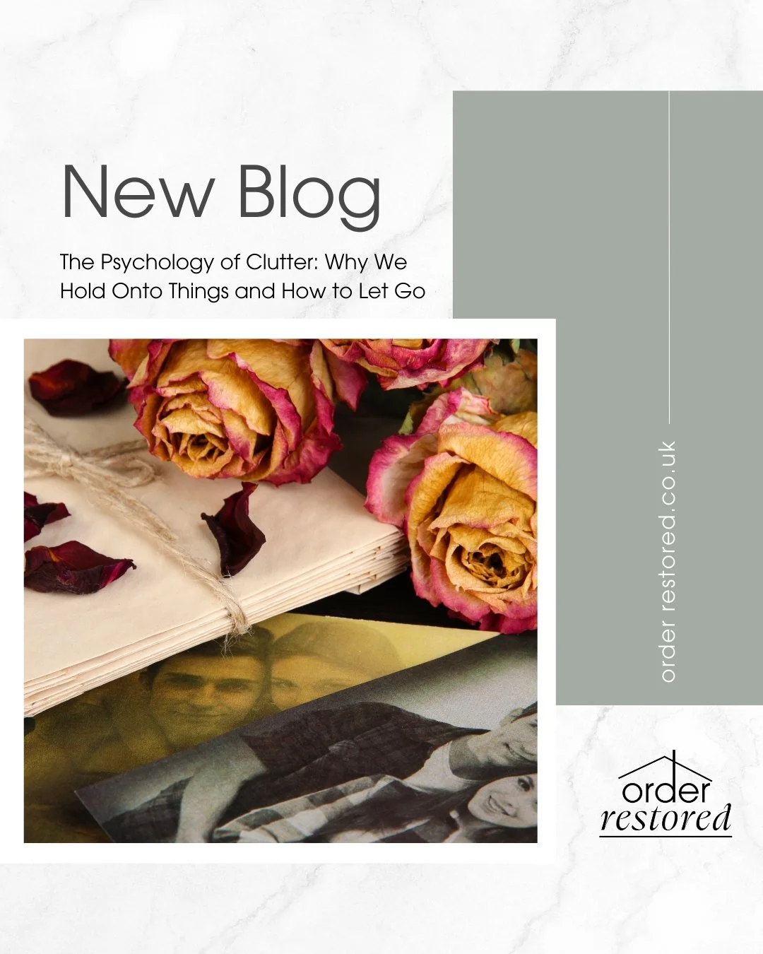 Ever wondered why it&rsquo;s so hard to let go of clutter? It&rsquo;s not just about stuff&mdash;it&rsquo;s about emotions, memories, and even our sense of identity.

In my latest blog, I explore the psychology of clutter&mdash;why we keep things we 