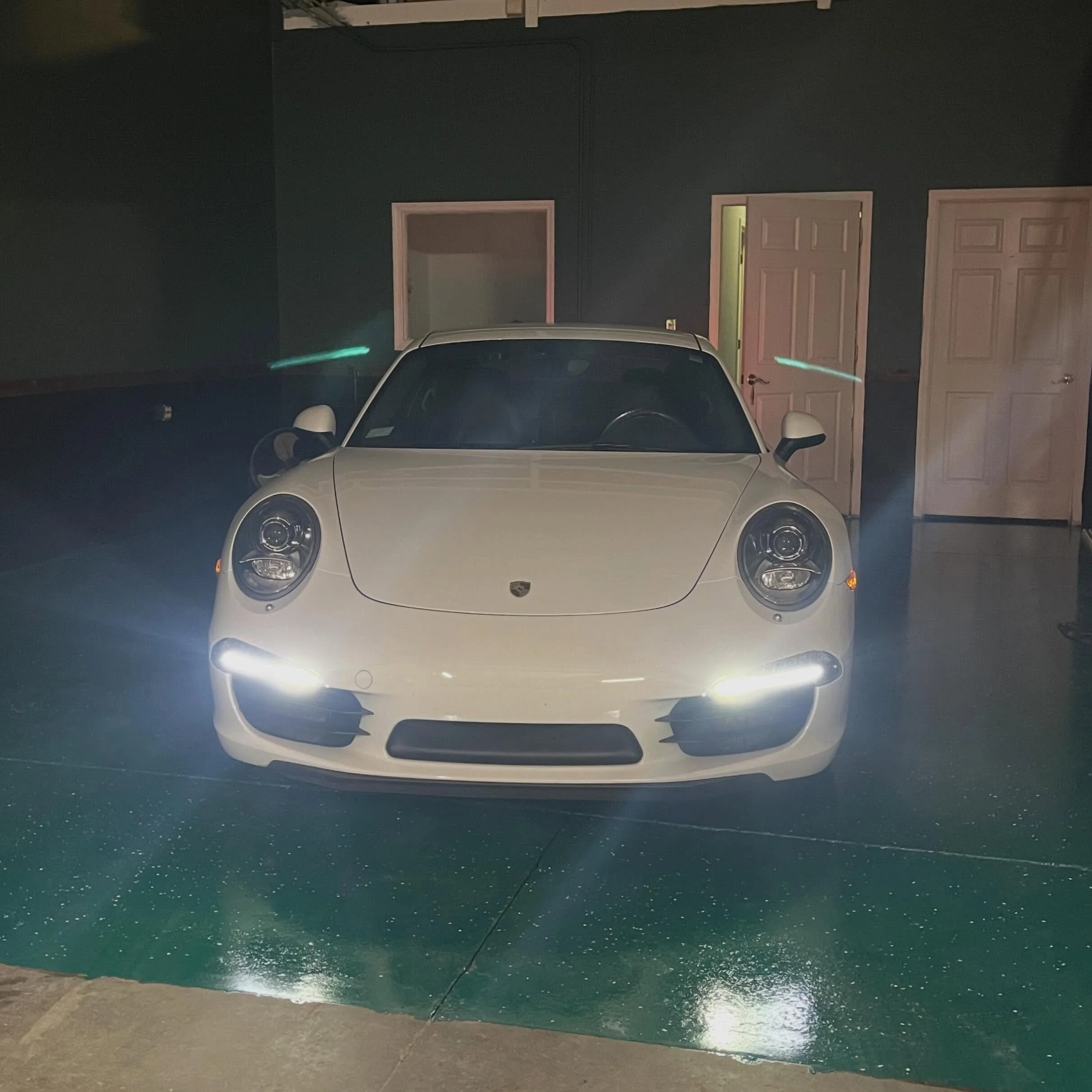 Late night at the shop. New lights coming soon!
