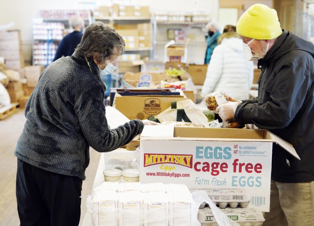 South Congregational Church's food pantry has seen an increase of 300 families a week. Here's how you can help