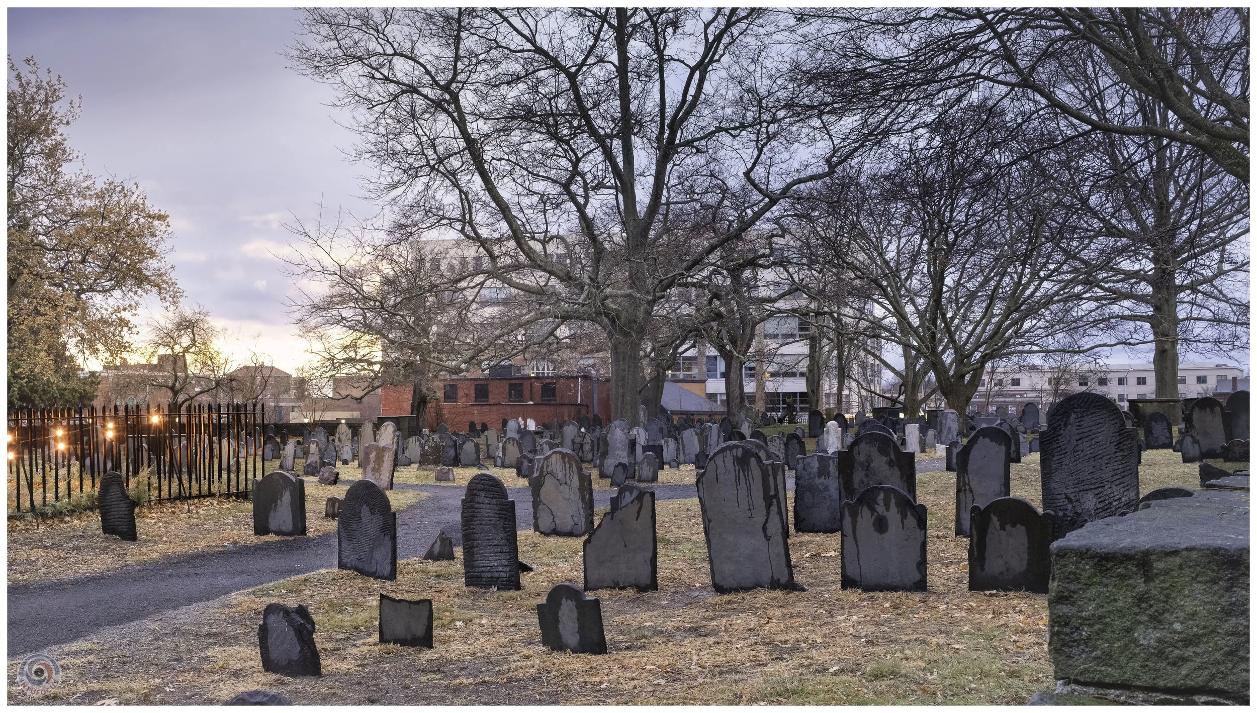 The Burying Point Graveyard, Salem, MA