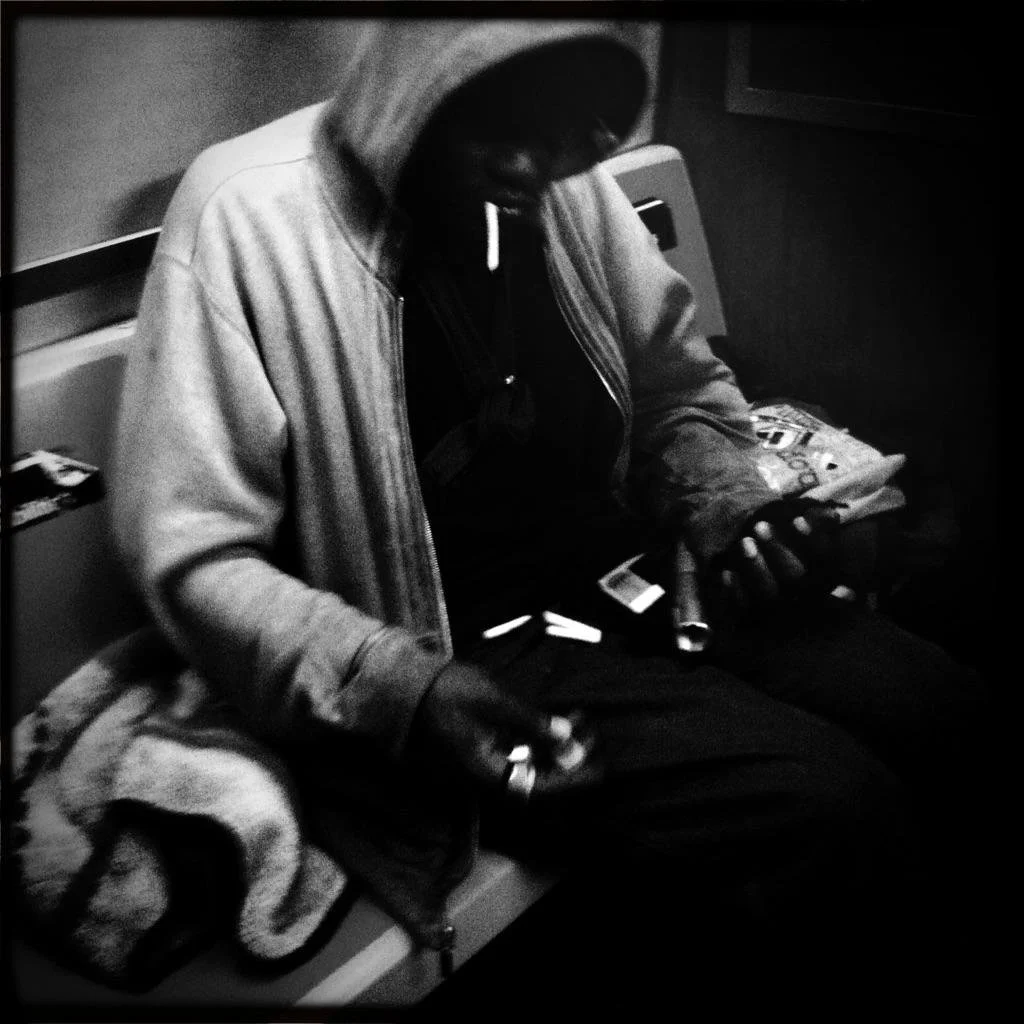 Station to Station

I have been making pictures in the NYC subway for ten years. Images hurtle through my mind: doors opening and closing; the rattle and hum and music and tongues; the stench of urine and the scurrying rats the size of cats; the deep