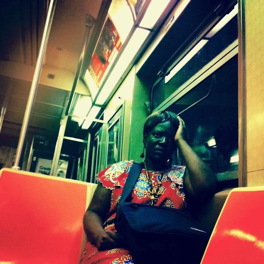 Station to Station

I have been making pictures in the NYC subway for ten years. Images hurtle through my mind: doors opening and closing; the rattle and hum and music and tongues; the stench of urine and the scurrying rats the size of cats; the deep