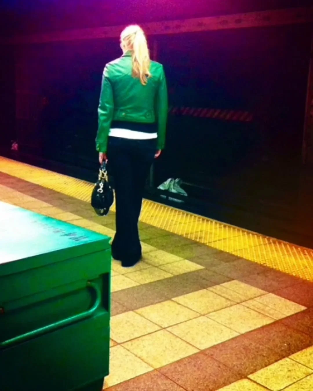 Station to Station 

I have been making pictures in the NYC subway for ten years. Images hurtle through my mind: doors opening and closing; the rattle and hum and music and tongues; the stench of urine and the scurrying rats the size of cats; the dee