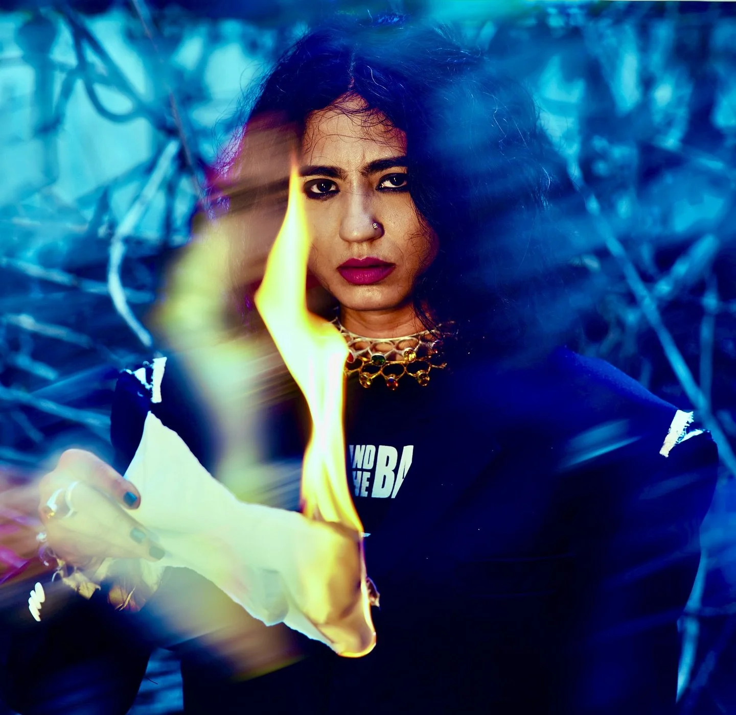 VAGABOND QUEEN

(A passage from my forthcoming short story of the same title)

Time froze,
and you surrendered to your animal self.

Was it the vodka or the blind man&rsquo;s pills?
Or was it your wild, doomed, murderous love?

Or the centuries of sa