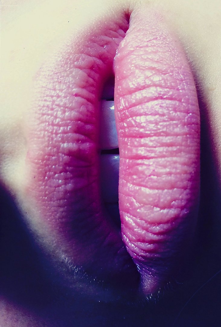 Vertical Pink Mouth