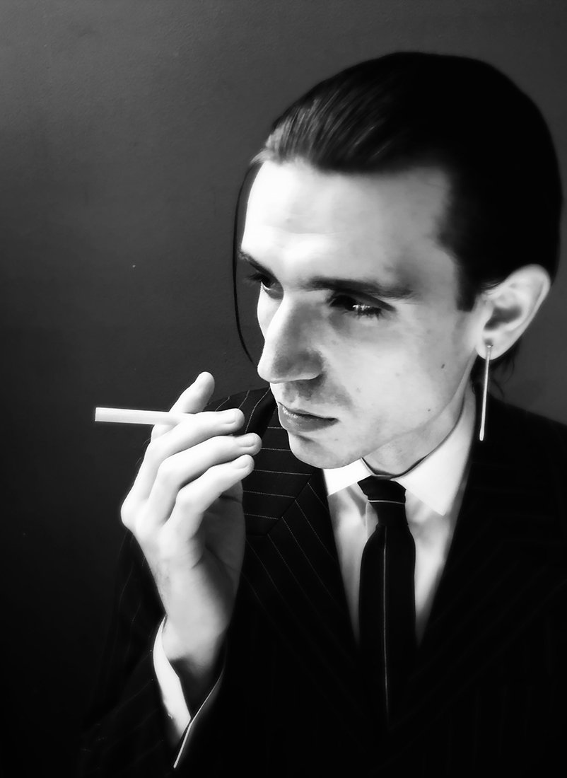 Roy Smoking