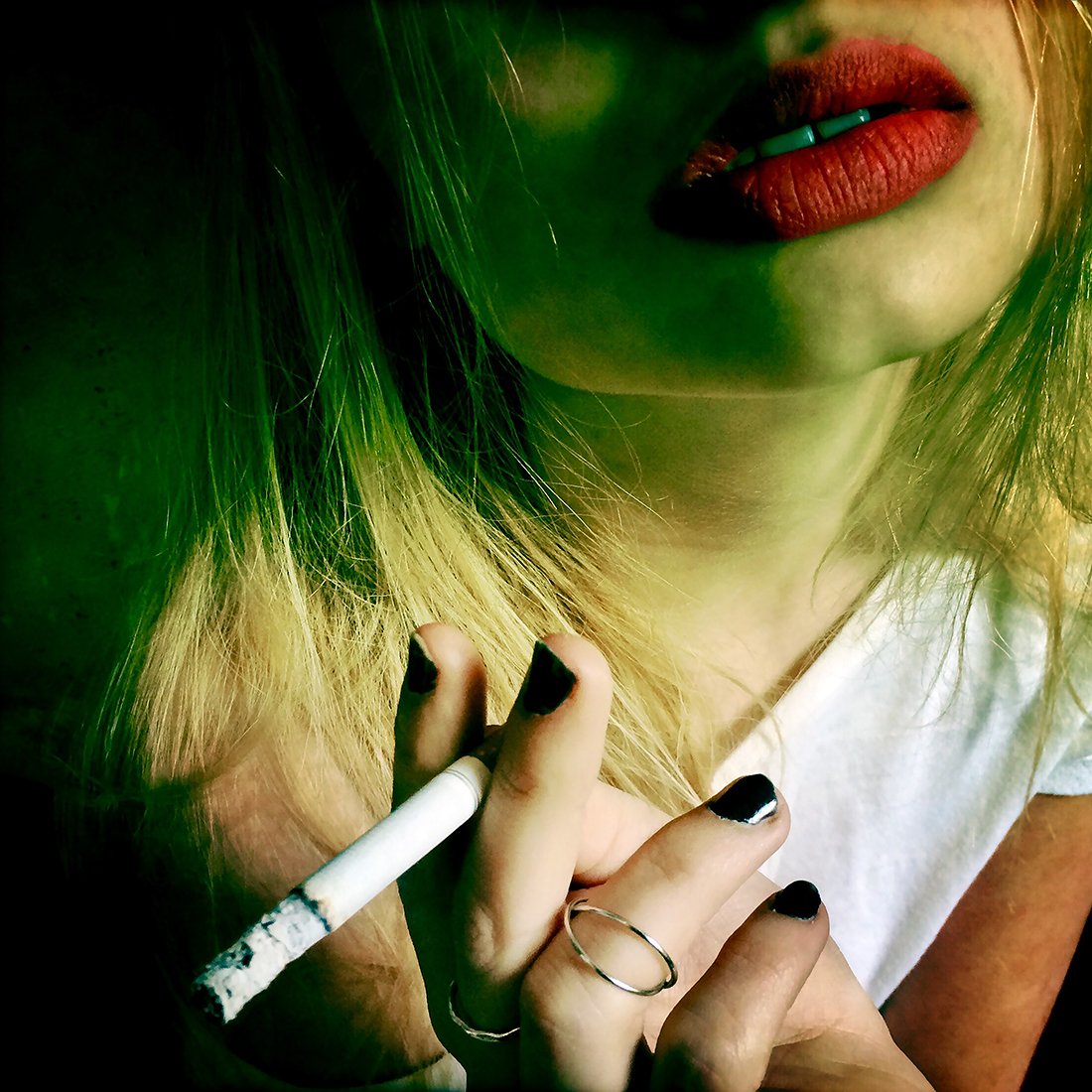 Marie Smoking 2