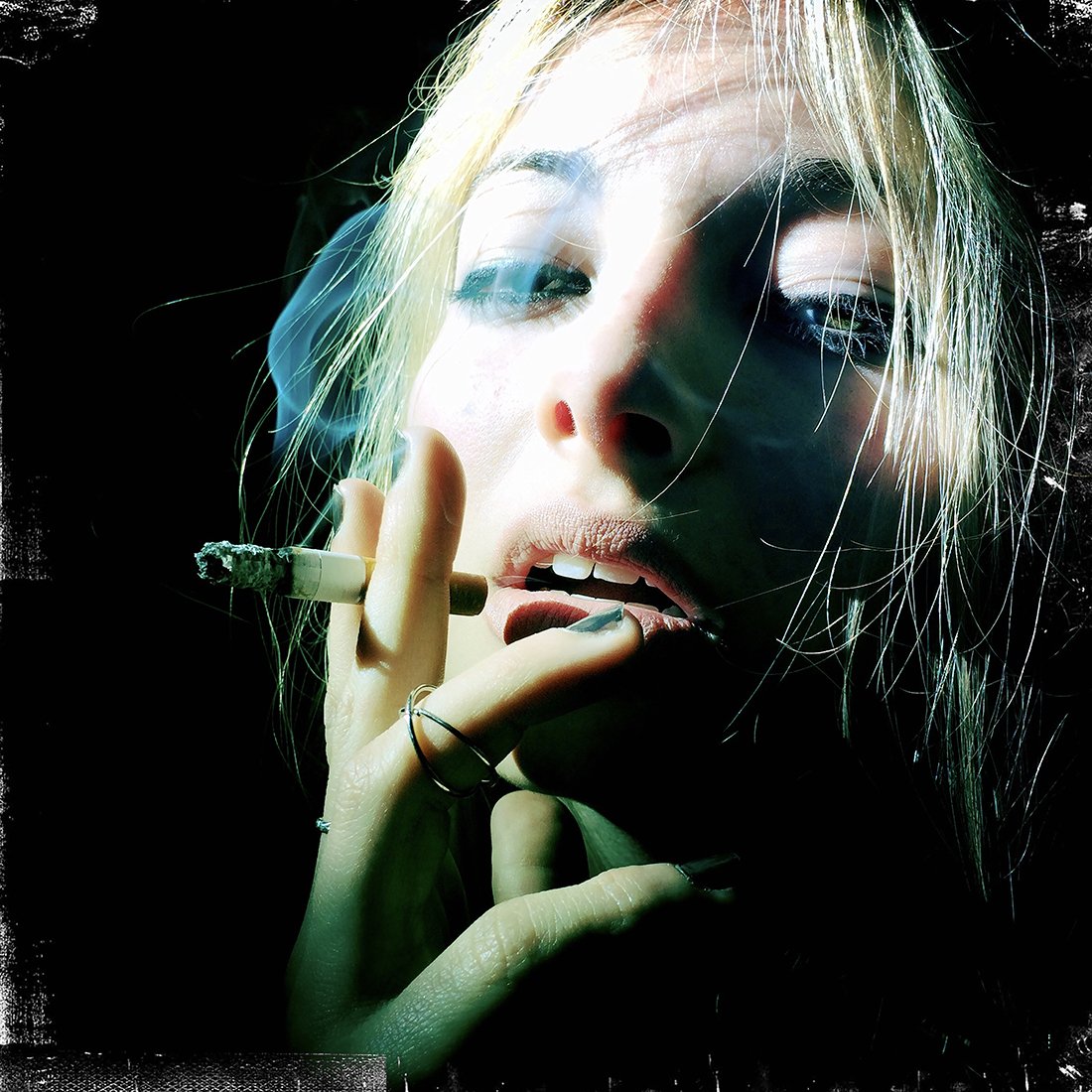 Marie Smoking 1