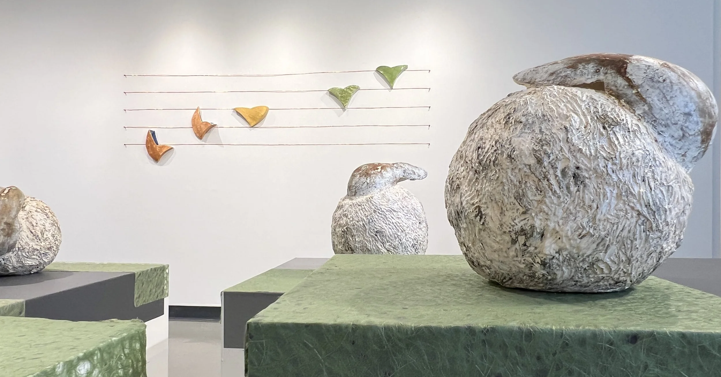 The Gathering (foreground) and Quintet (background)