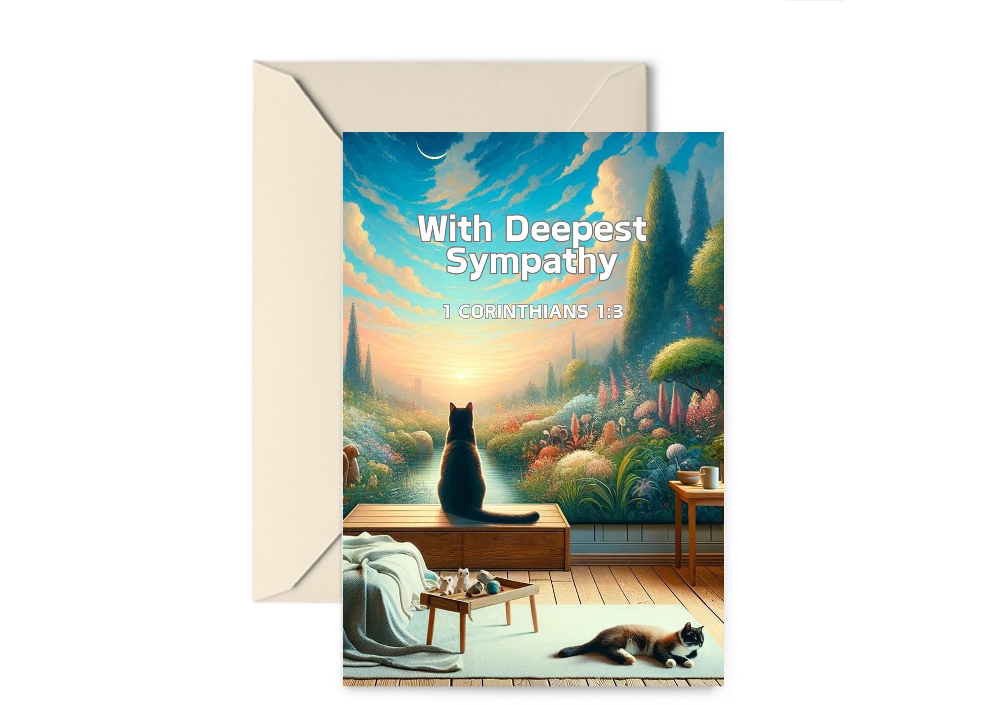 To Meow Mom with Deepest Sympathy
