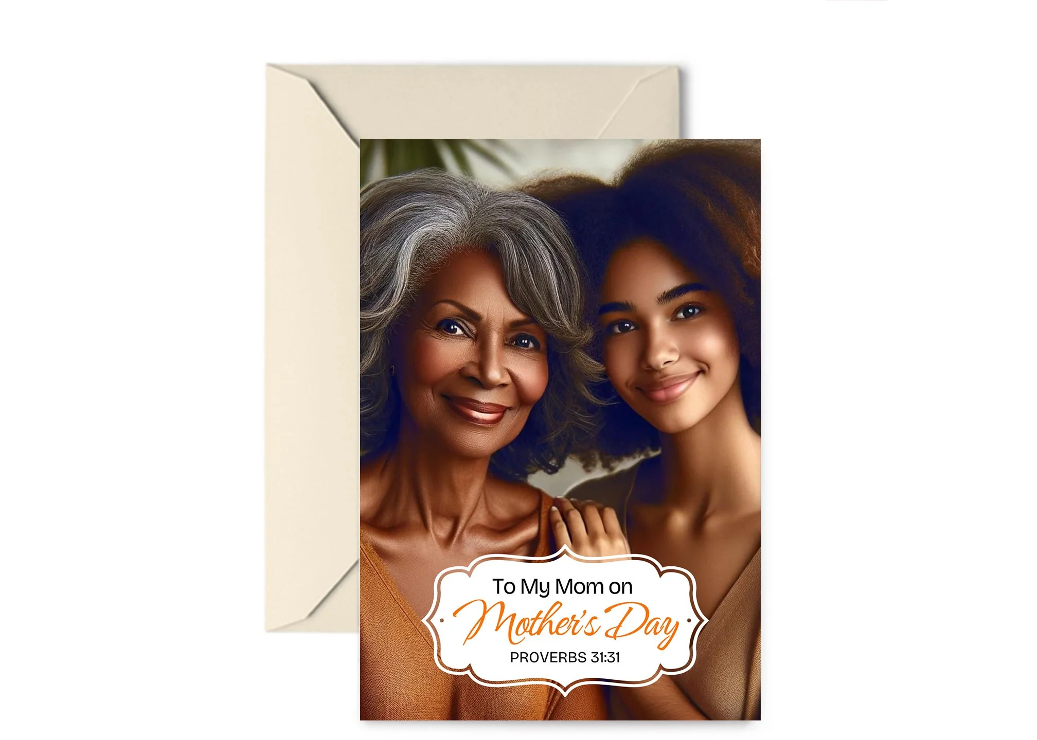 Greeting Card - To My Mom on Mothers Day Version 2