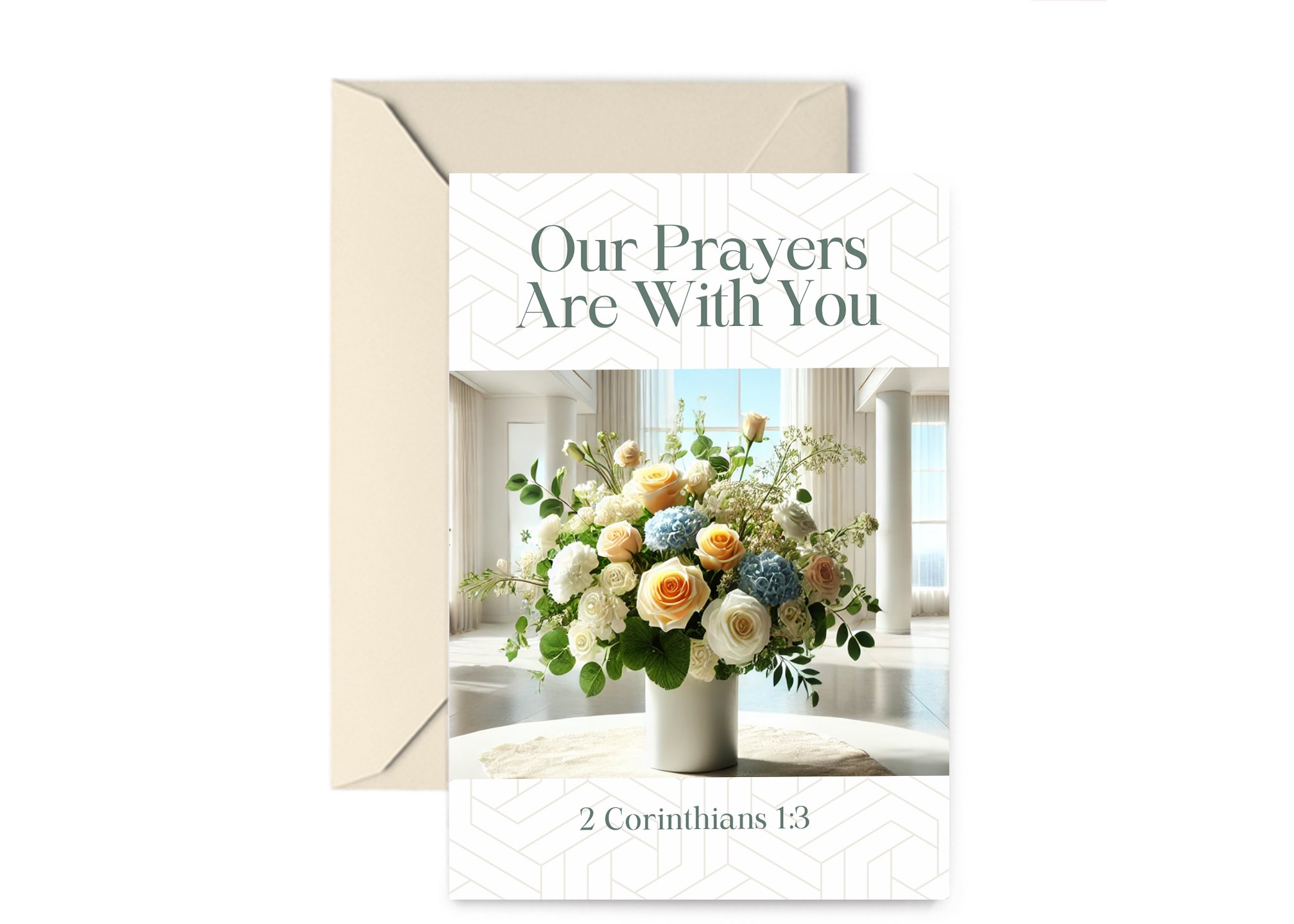 Greeting Card - Our Prayers Are With You