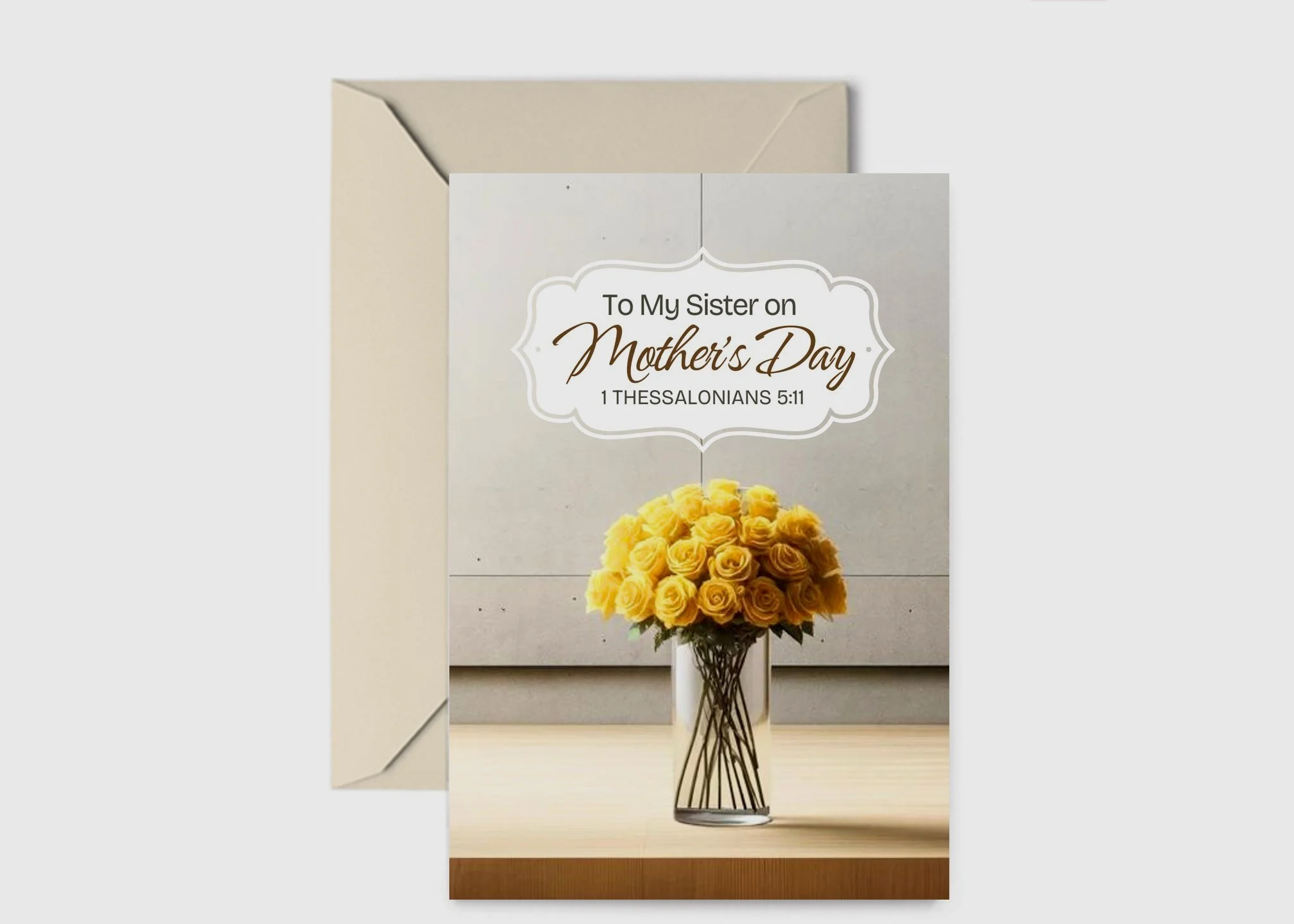 Greeting Card - To My Sister On Mother’s Day