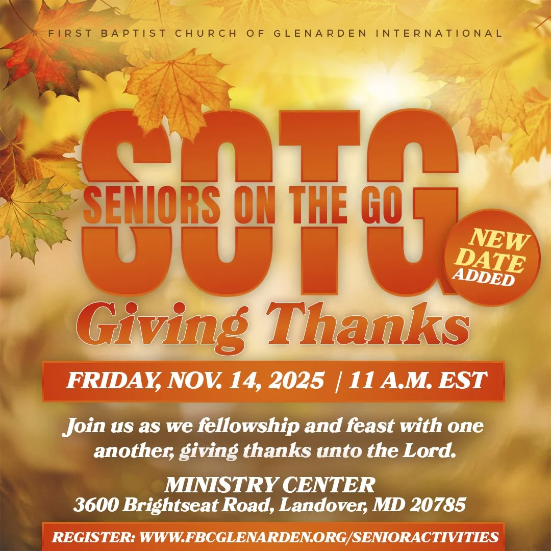 Seniors on the Go: Giving Thanks