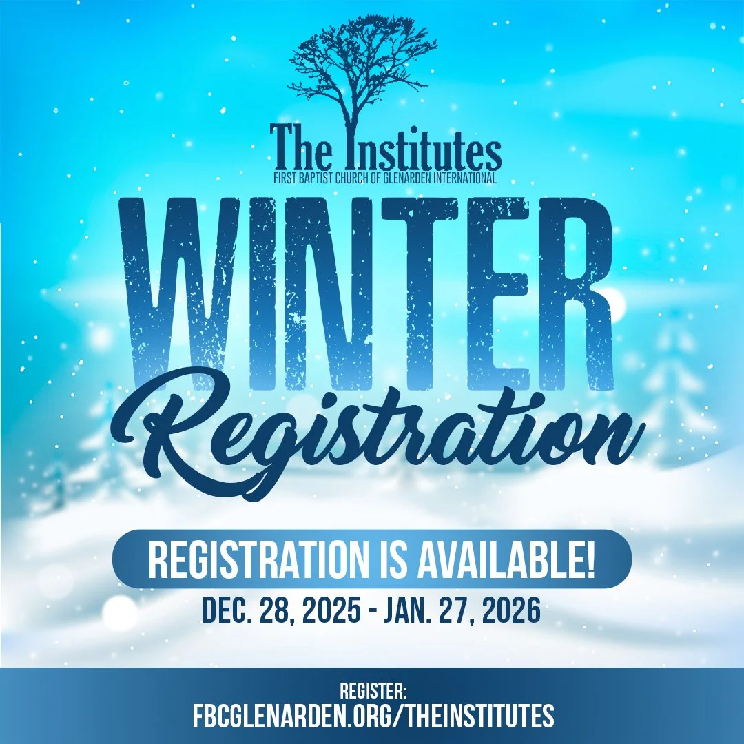 The Institutes Winter Registration
