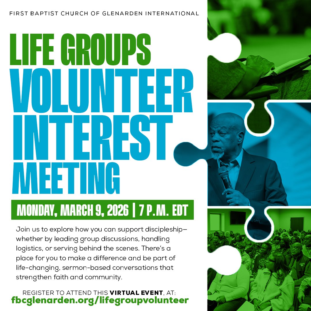Life Groups Volunteer Interest Meeting
