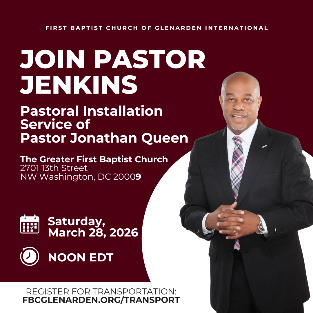 Pastor Jenkins' Speaking Engagement