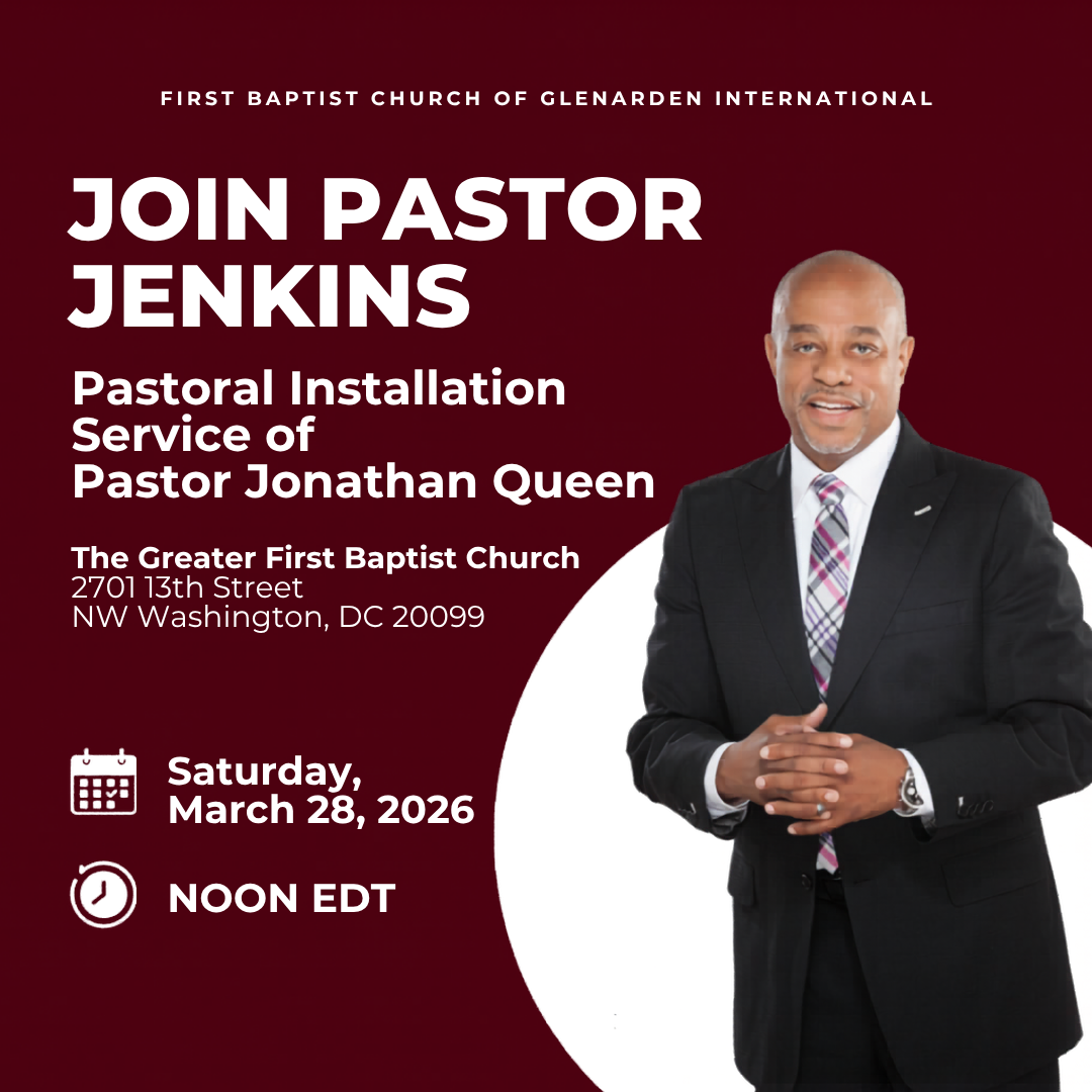 Pastor Jenkins' Speaking Engagement
