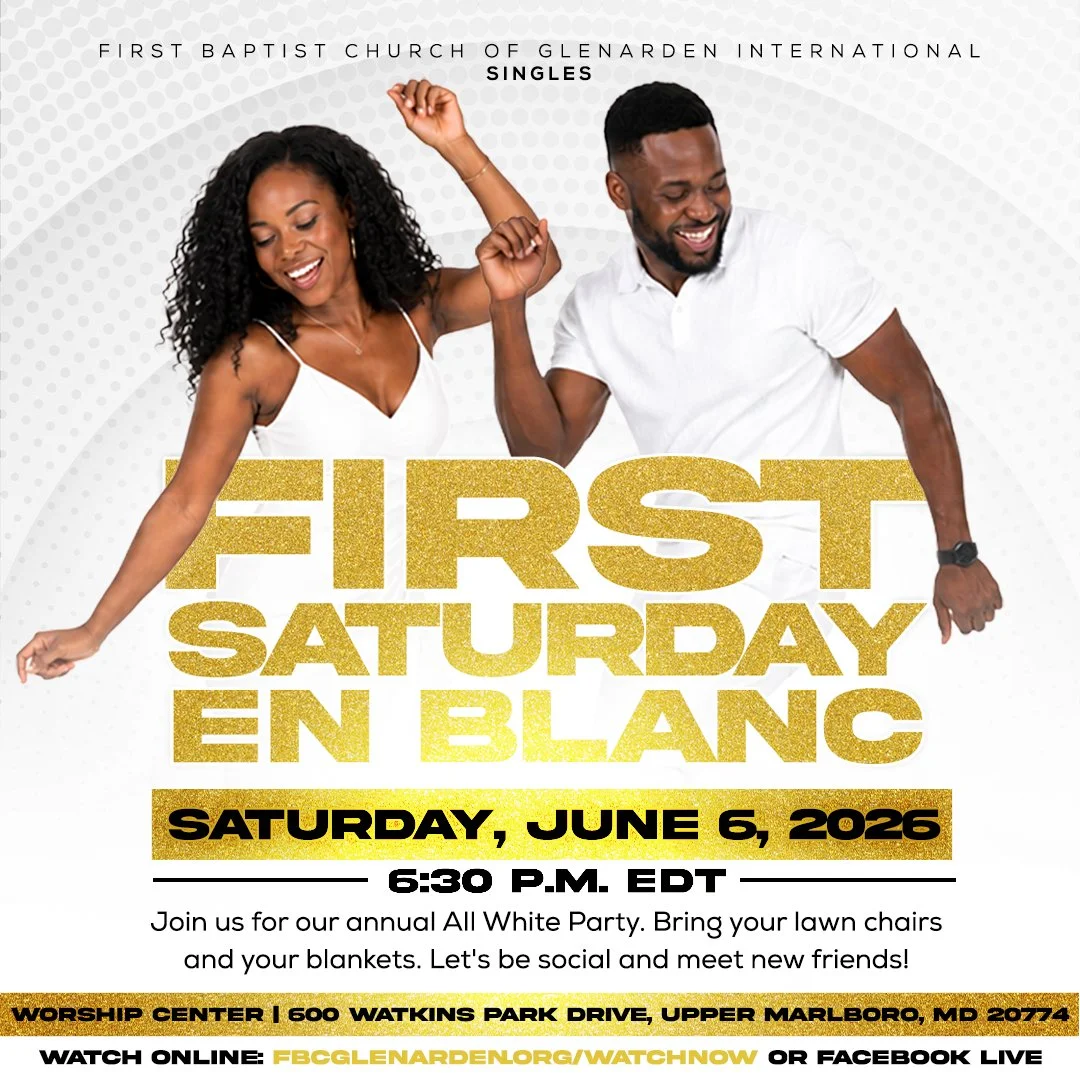 First Saturday En Blanc