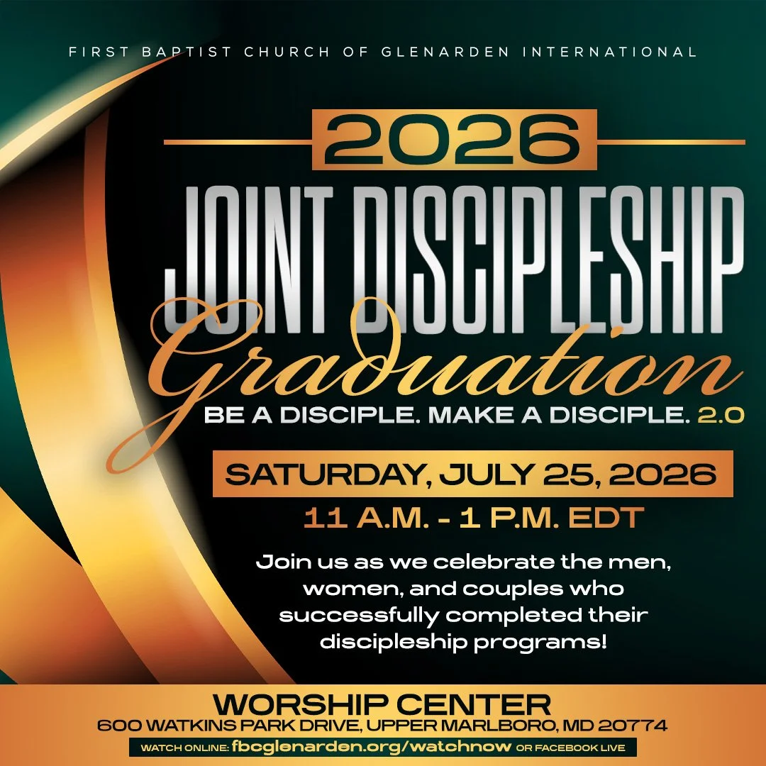 Joint Discipleship Graduation