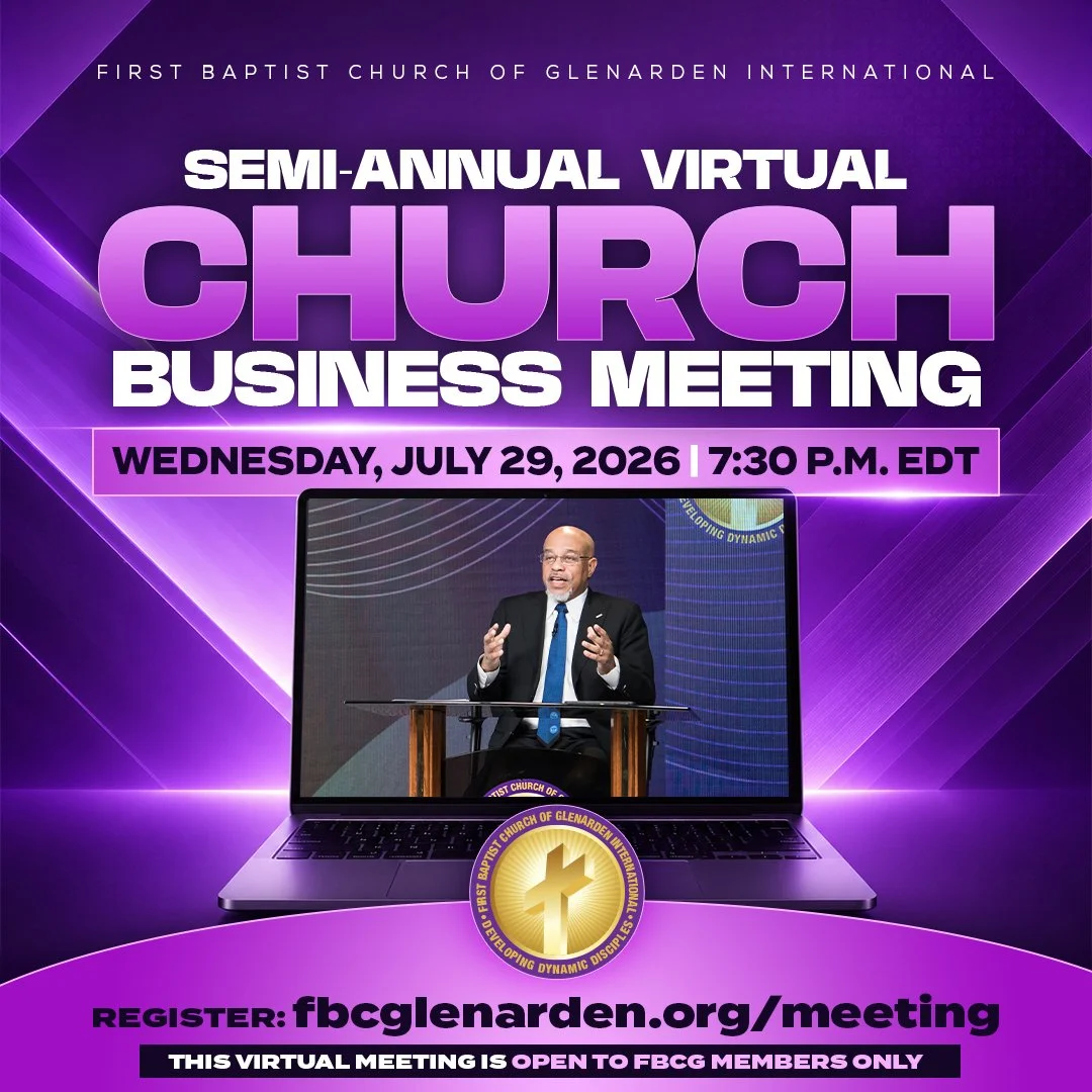 Semi-Annual Virtual Church bUSINESS MEETING