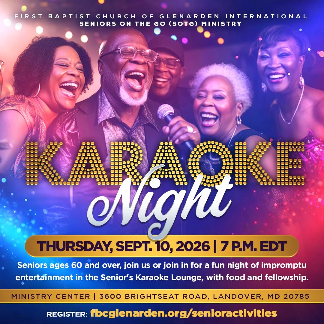 Seniors on the Go - Karaoke Night 