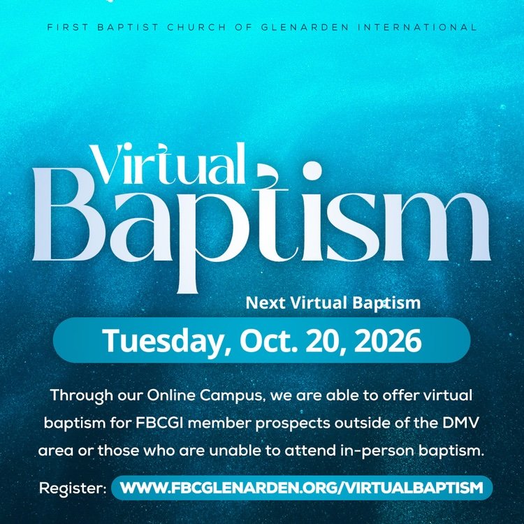 Virtual Baptism 