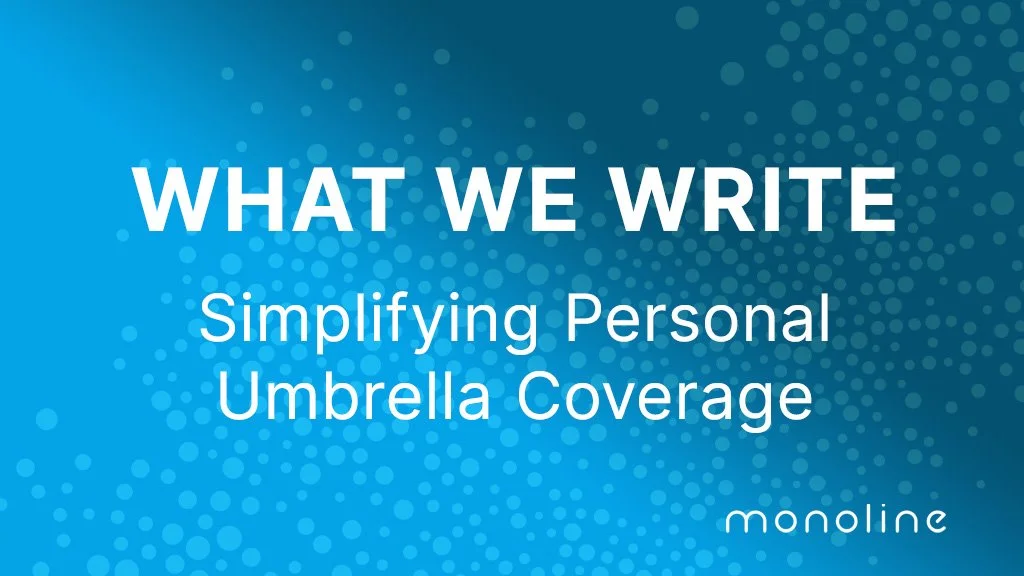 What We Write: Simplifying Personal Umbrella Coverage