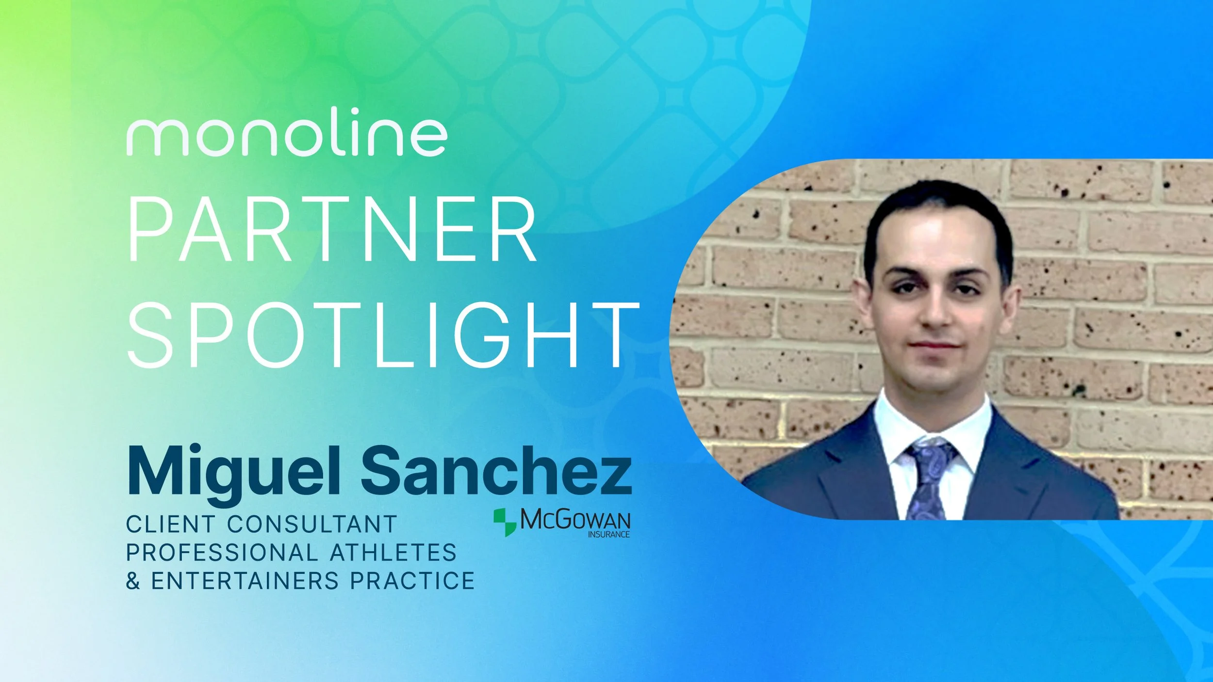 Partner Spotlight: Miguel Sanchez, McGowan PAE