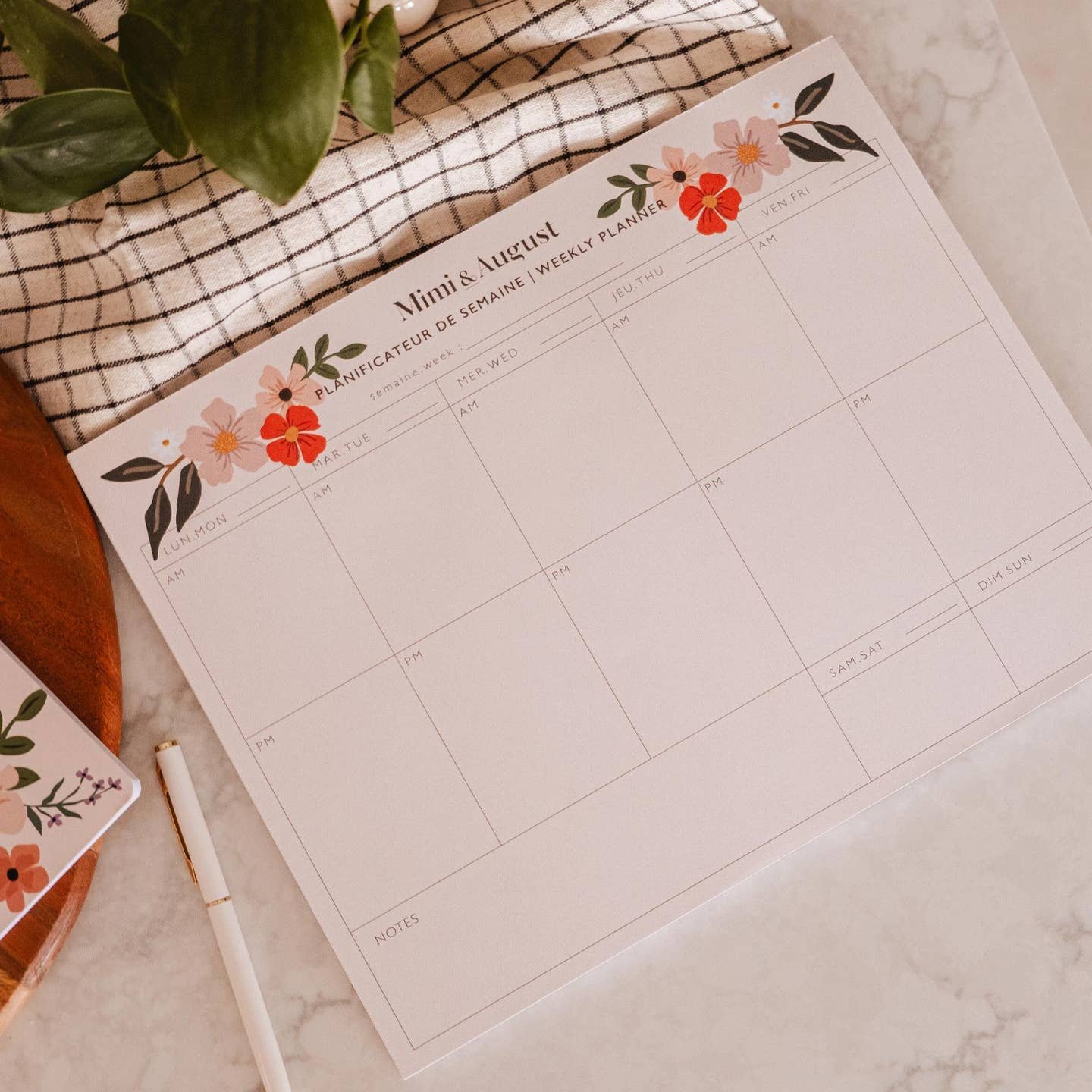 Flower Bomb- Weekly Planner