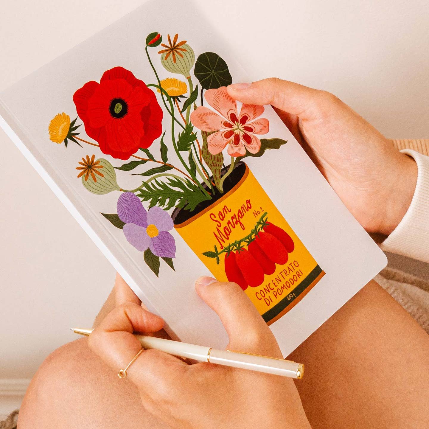 San Marzano Notebook By Bodil Jane