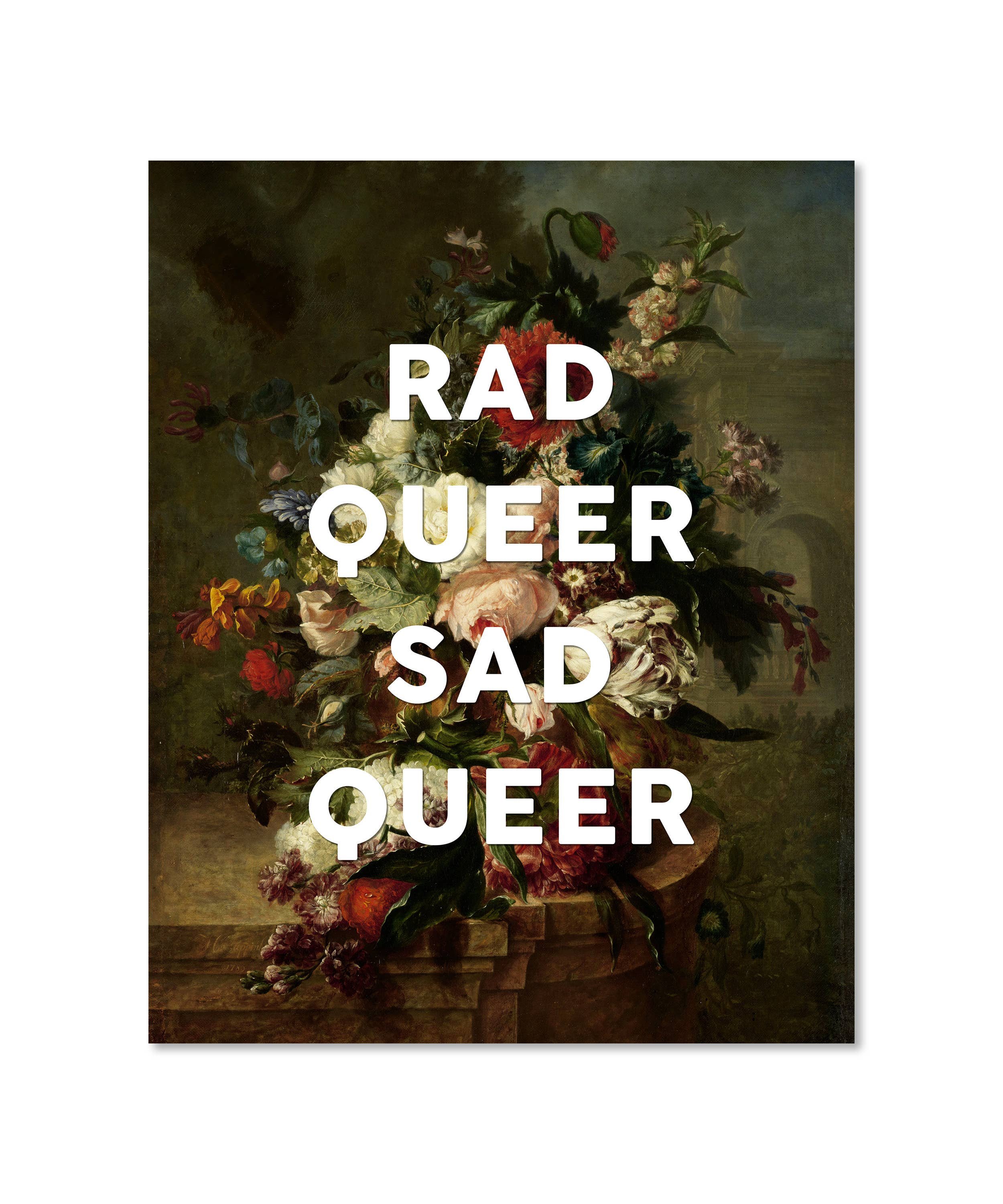 Rad Queer Sad Queer Postcard
