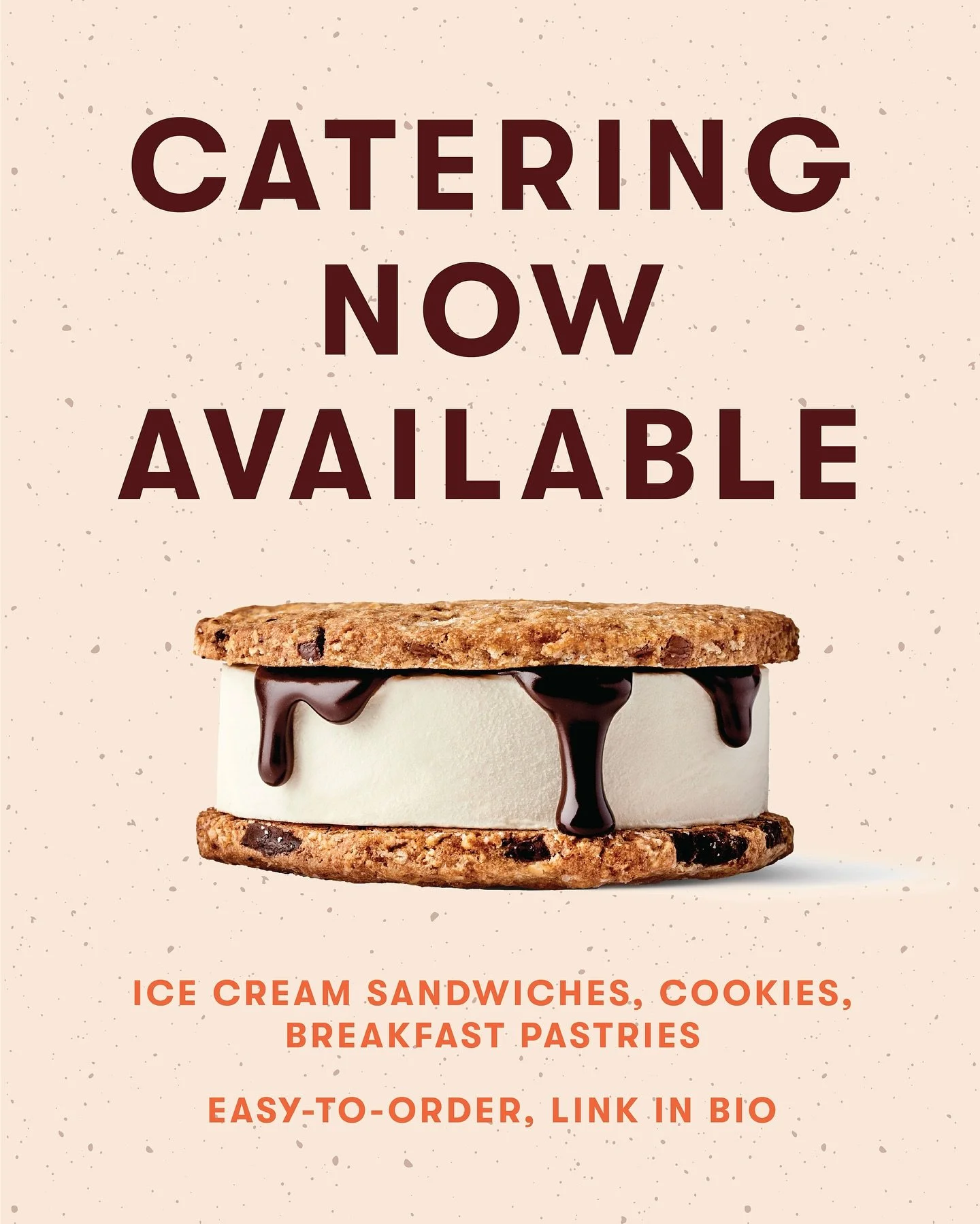 BIG NEWS 🎉 Catering is now easy-to-order, with delivery around the city!

From our classic ice cream sandwiches and cookies to fresh scones, biscuits, and even vegan favorites like muffins and pumpkin bread, The Good Batch can bring the treats to yo