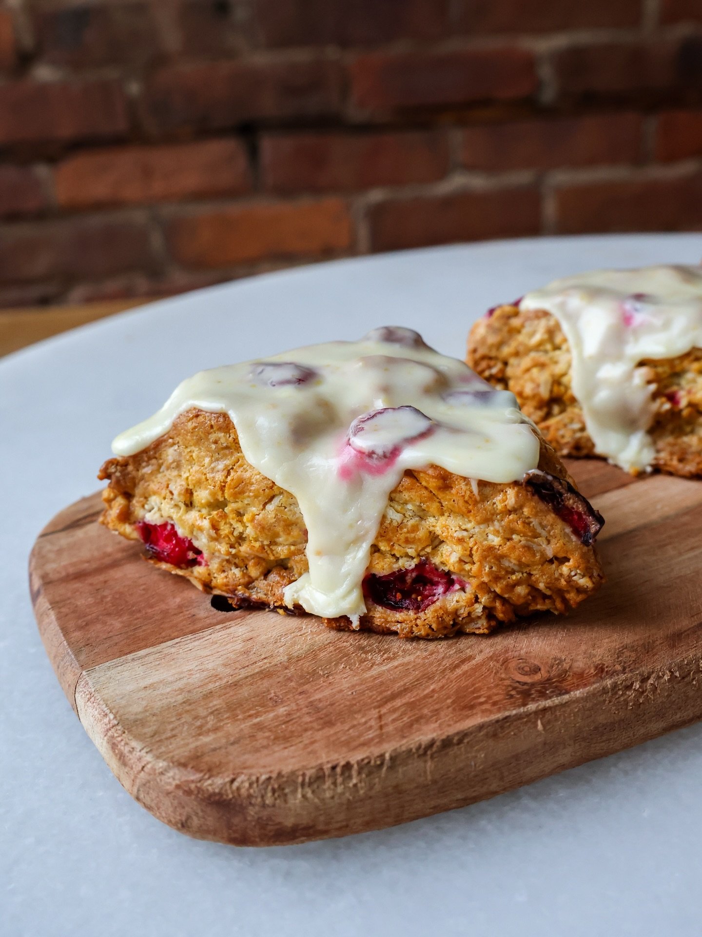 Bright, buttery, and just the right amount of festive. 🍊✨

Our Cranberry Orange Scones are the perfect balance of sweet and tart - ideal for winter mornings and holiday coffee breaks. #thegoodbatch