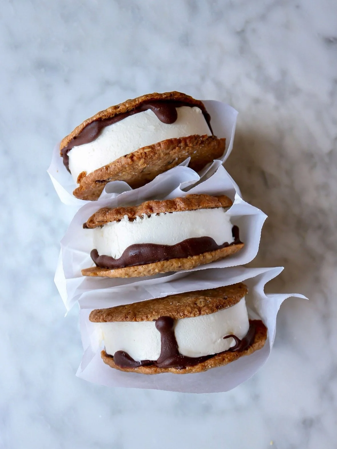 Winter weather doesn&rsquo;t stop our classic ice cream sandwiches from hitting just right. On the menu, year round, because there&rsquo;s never a bad time for an ice cream sandwich. Grab one in-store from our freezer! 🍦🍪 #thegoodbatch #icecreamsan