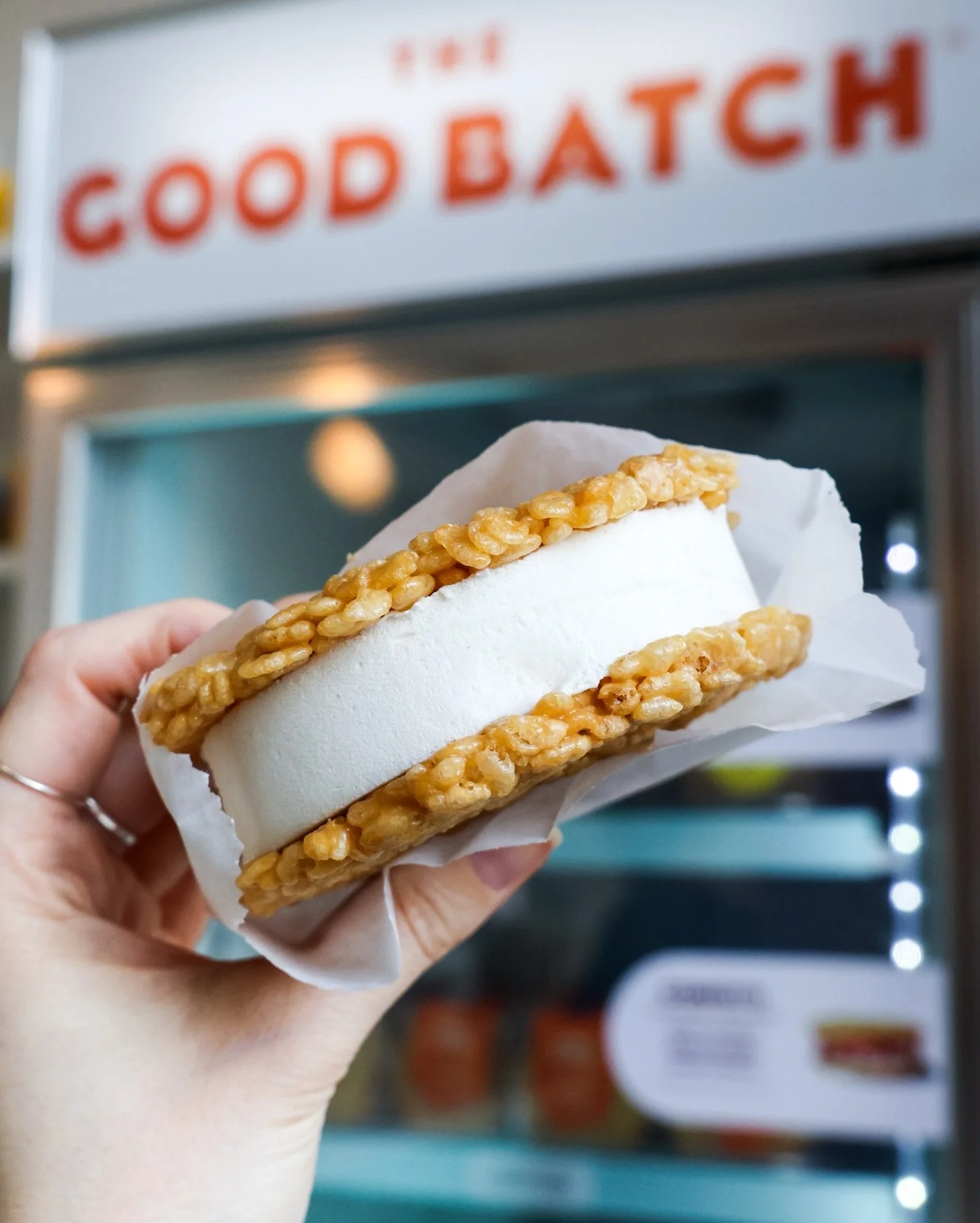 If you&rsquo;re in Clinton Hill, consider this your sign. 🍦✨
Our Caramel Crispy Ice Cream Sandwich is stacked with chewy rice crispy cookies, creamy vanilla ice cream, and that perfect crunch - stop by the shop and grab one while you&rsquo;re here. 