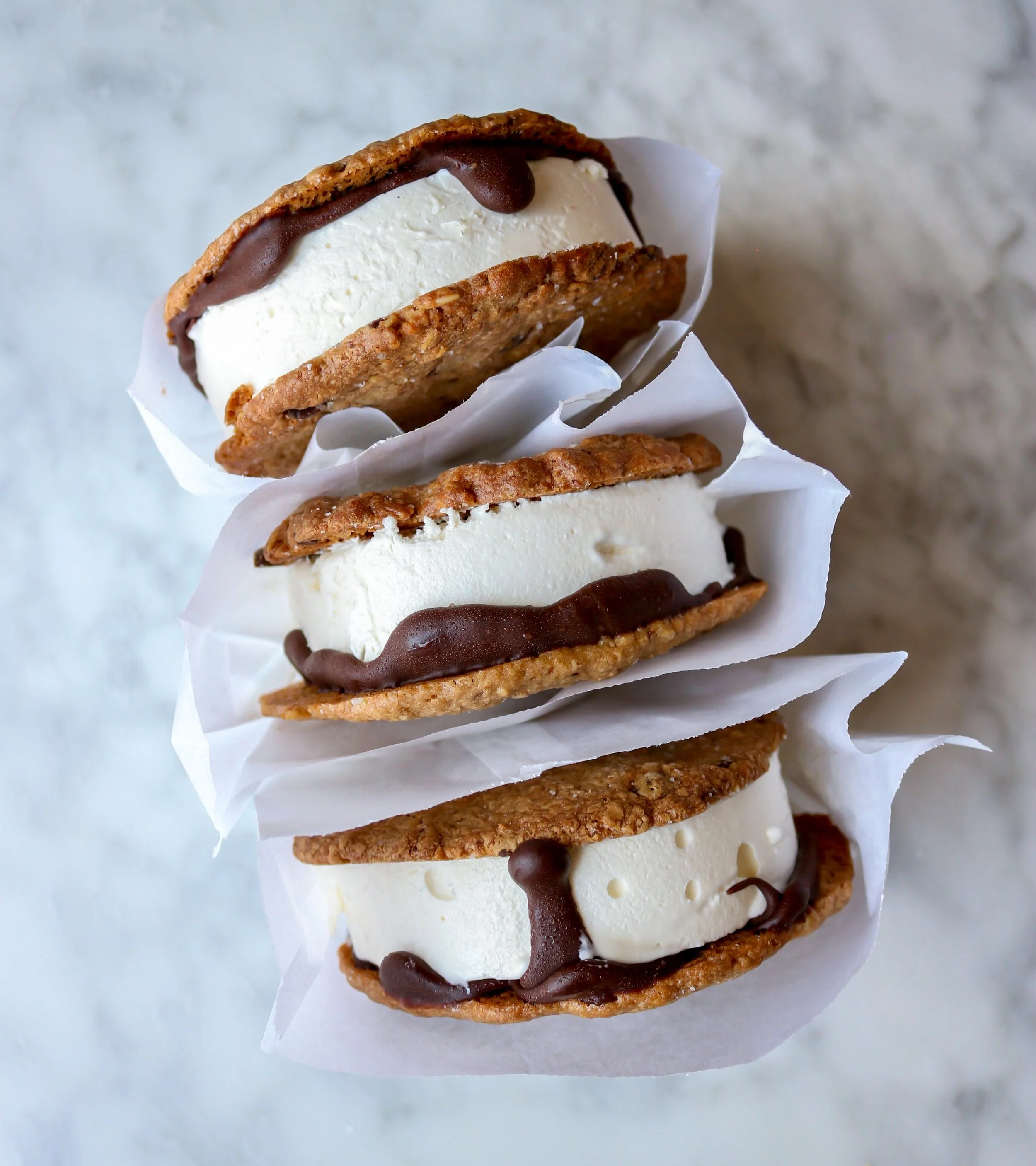 A classic for a reason. 🍦✨ The Goodwich layers creamy vanilla ice cream between two chewy chocolate chip cookies - simple, nostalgic, and always the right choice.

Available year-round at our Clinton Hill shop (because ice cream sandwich season neve