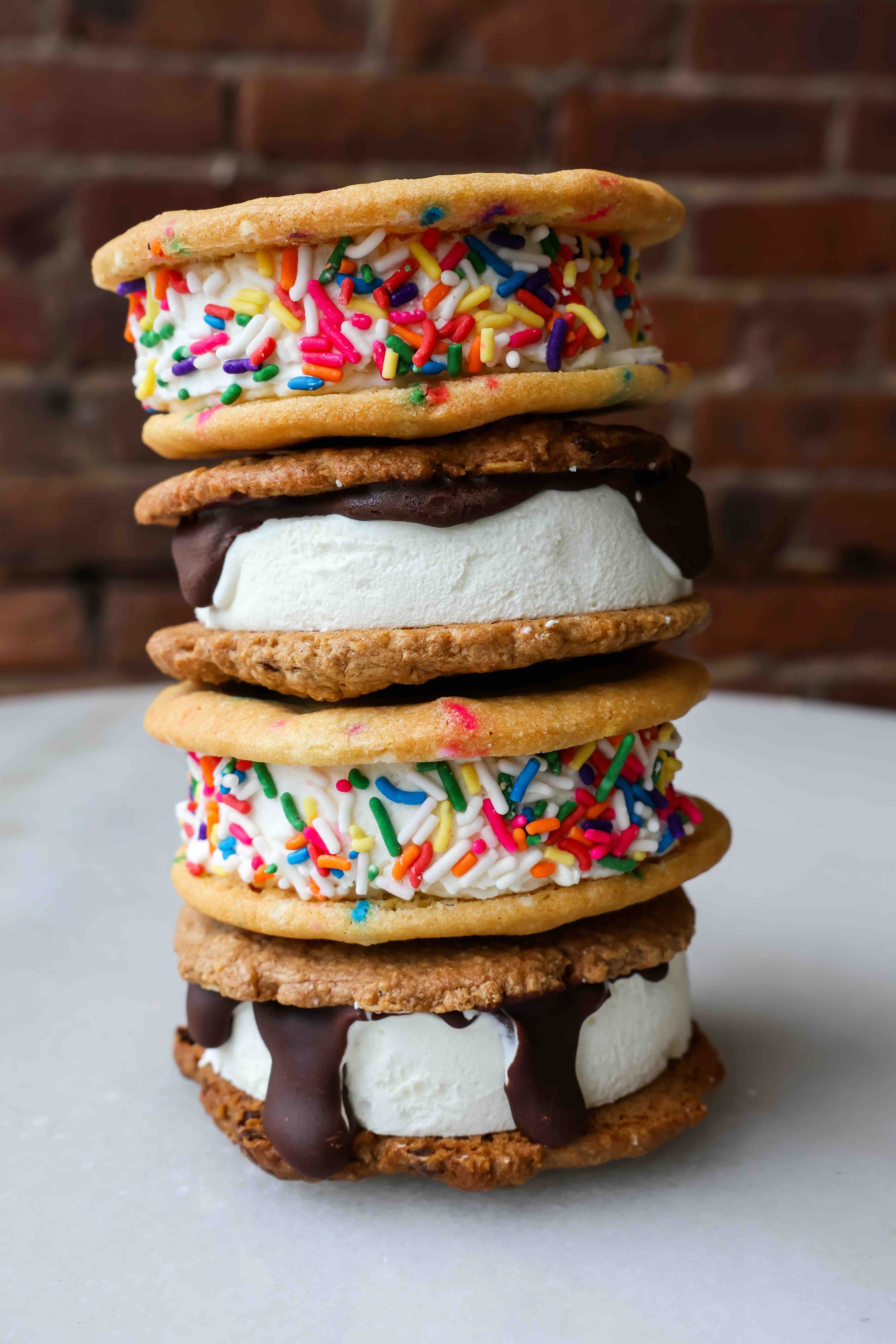 The Story of the Cookie Ice Cream Sandwich