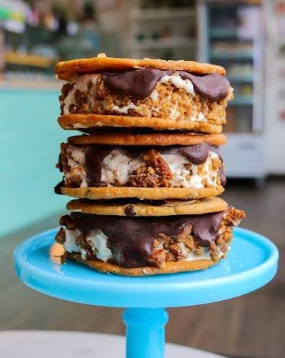 PBJ Ice Cream Sandwich