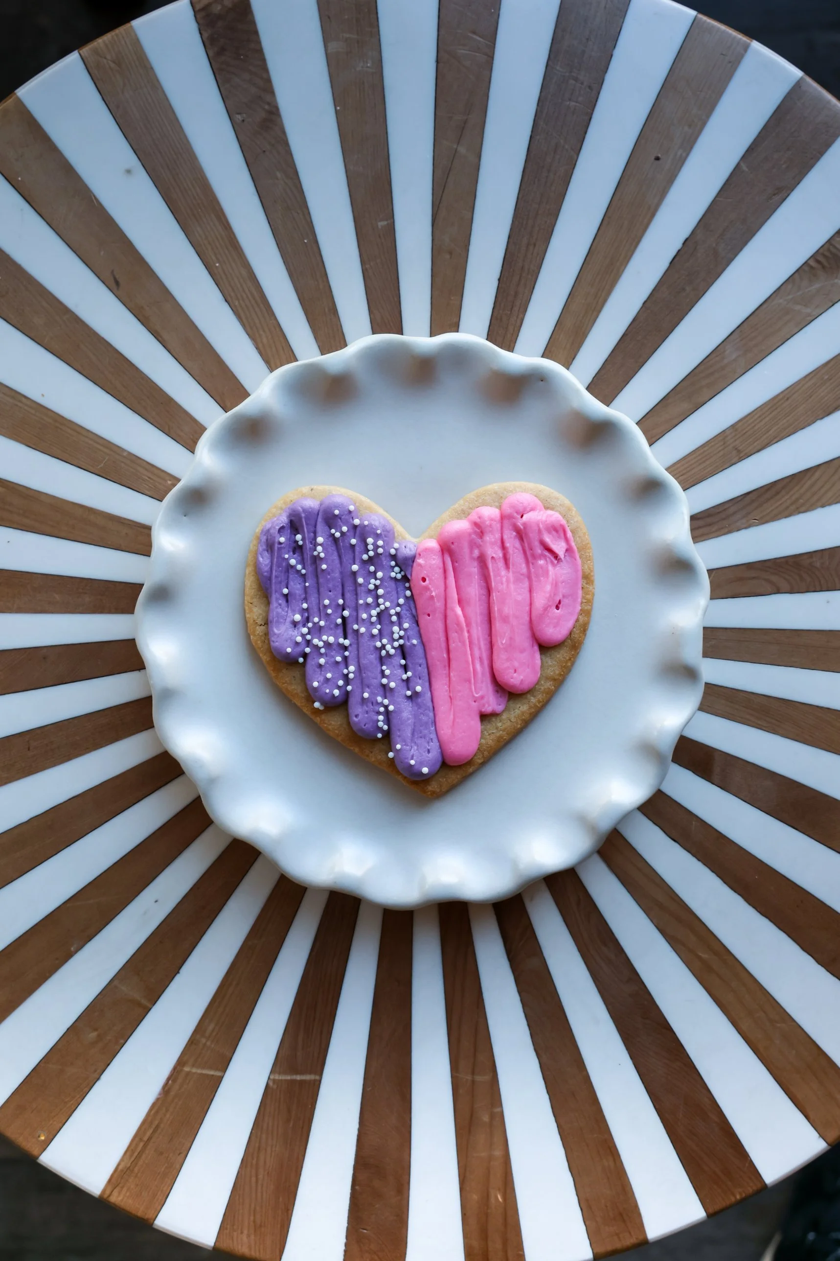 Frosted Heart Cookie