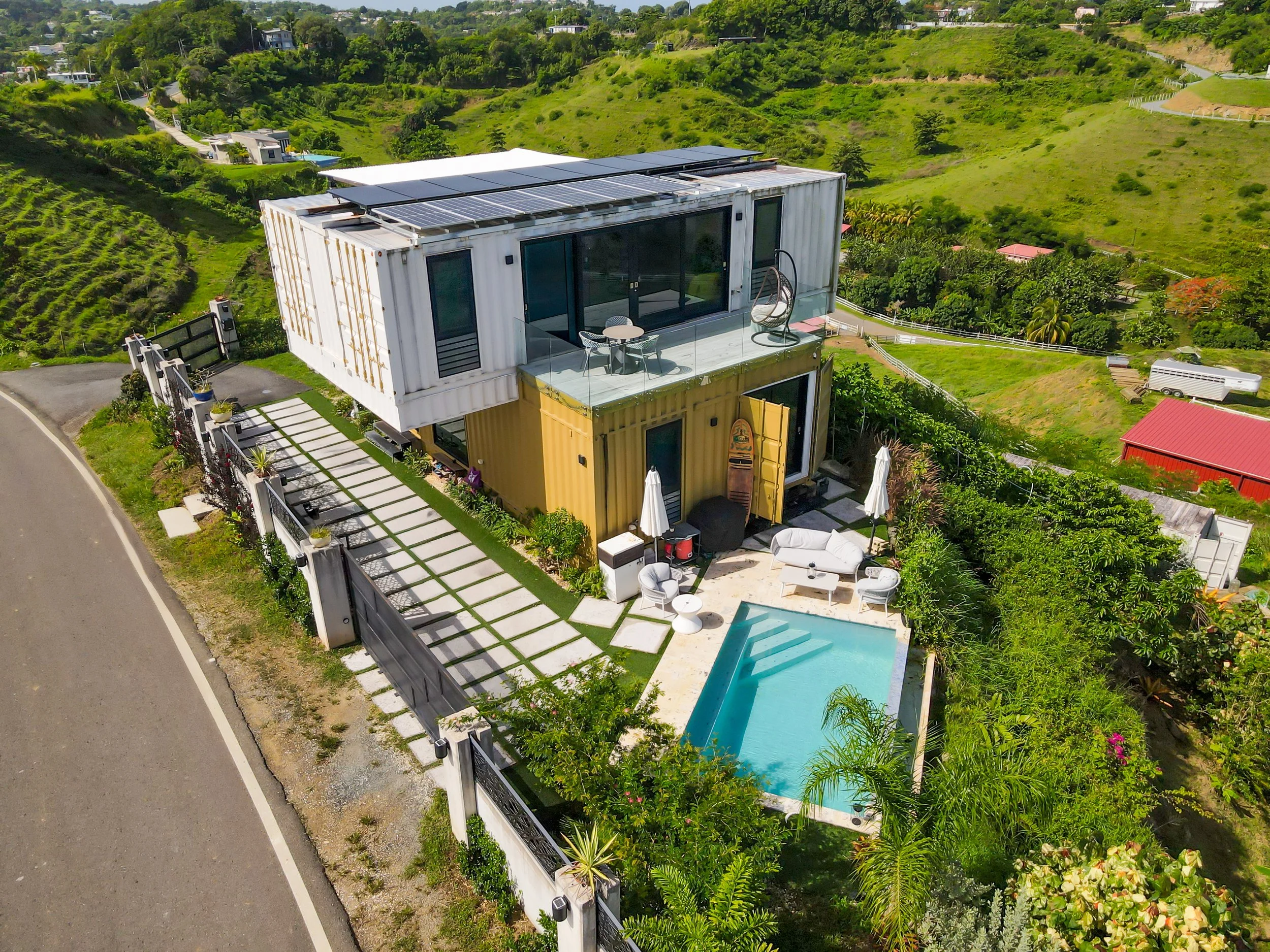 Vampio Design Inc. Vampio Sustainable Shipping Container Home