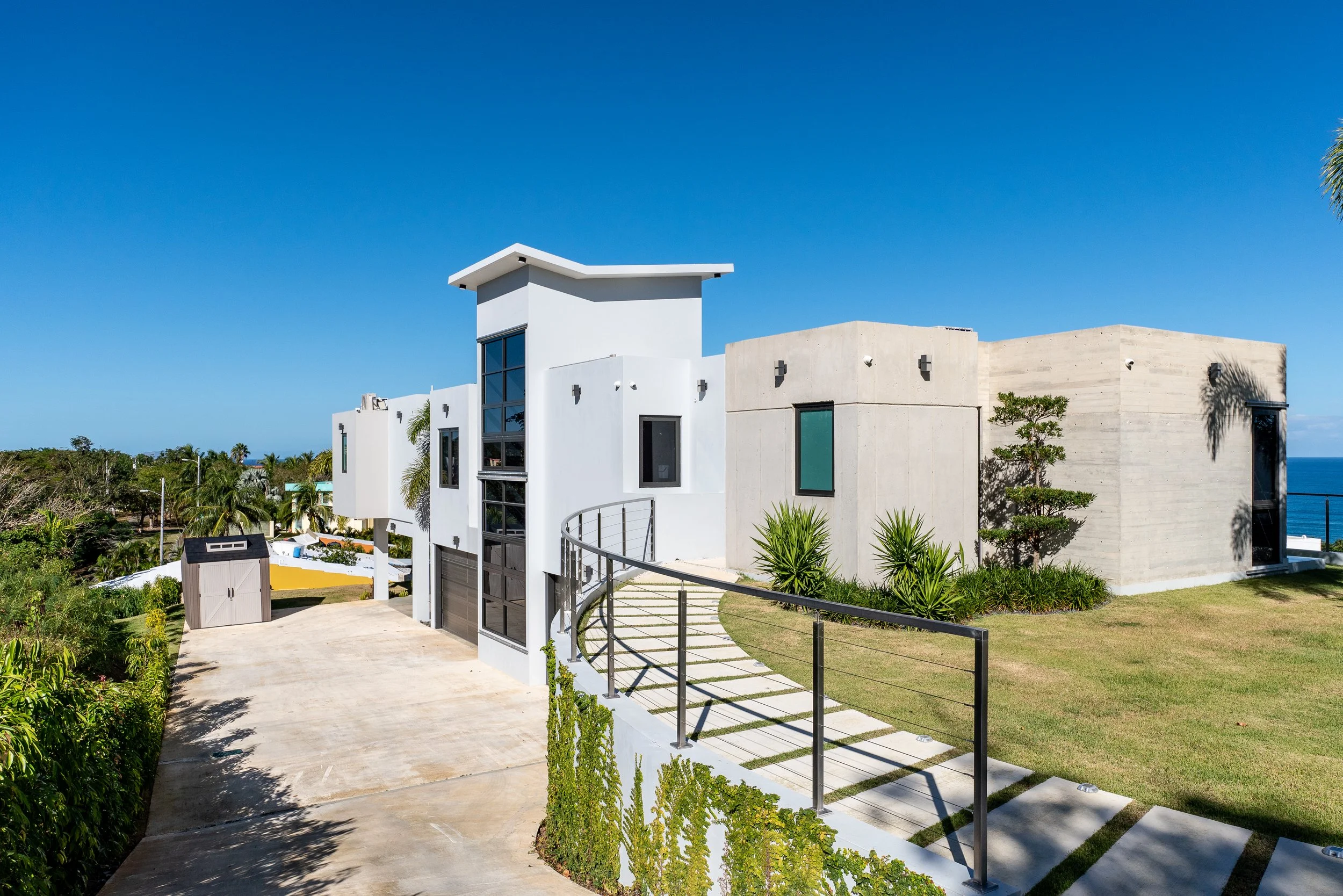 exterior facade of top of the hill in puntas rincon, pr vampio design inc .jpg