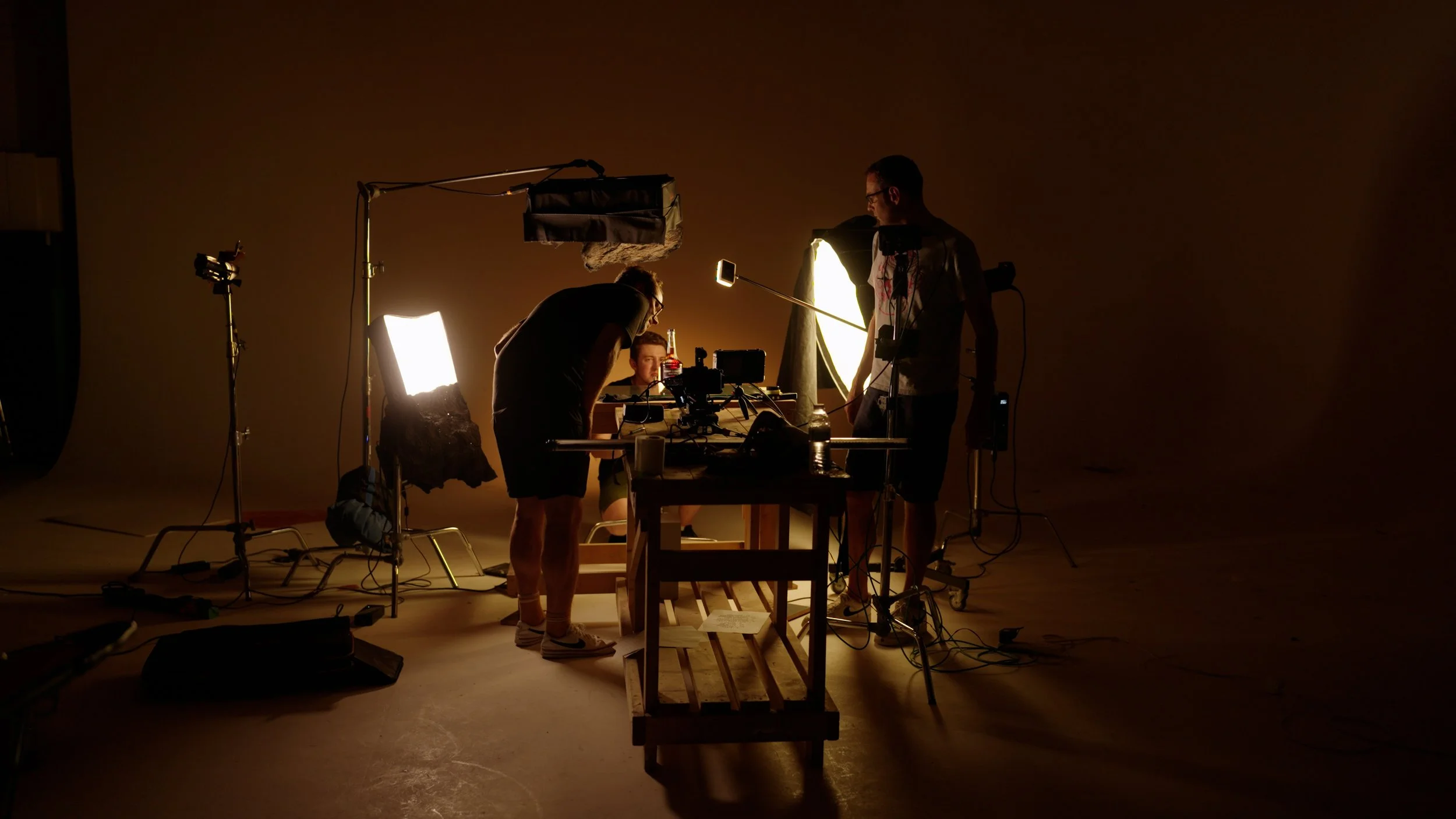 Studio shoot for Burnt Faith